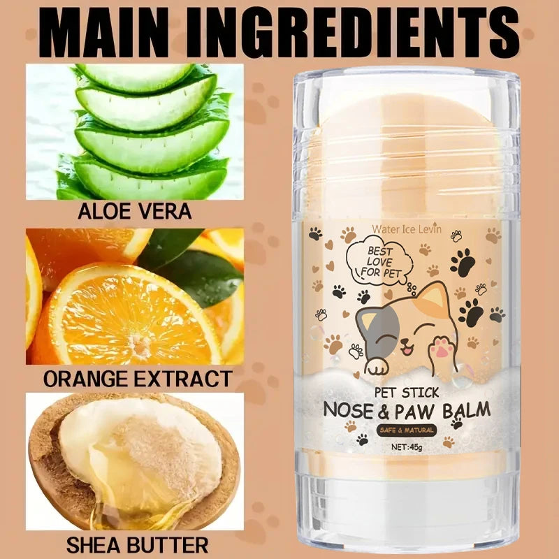 Dog Nose And Paw Balm For Cracked Pads Pet Foot Moisturizer