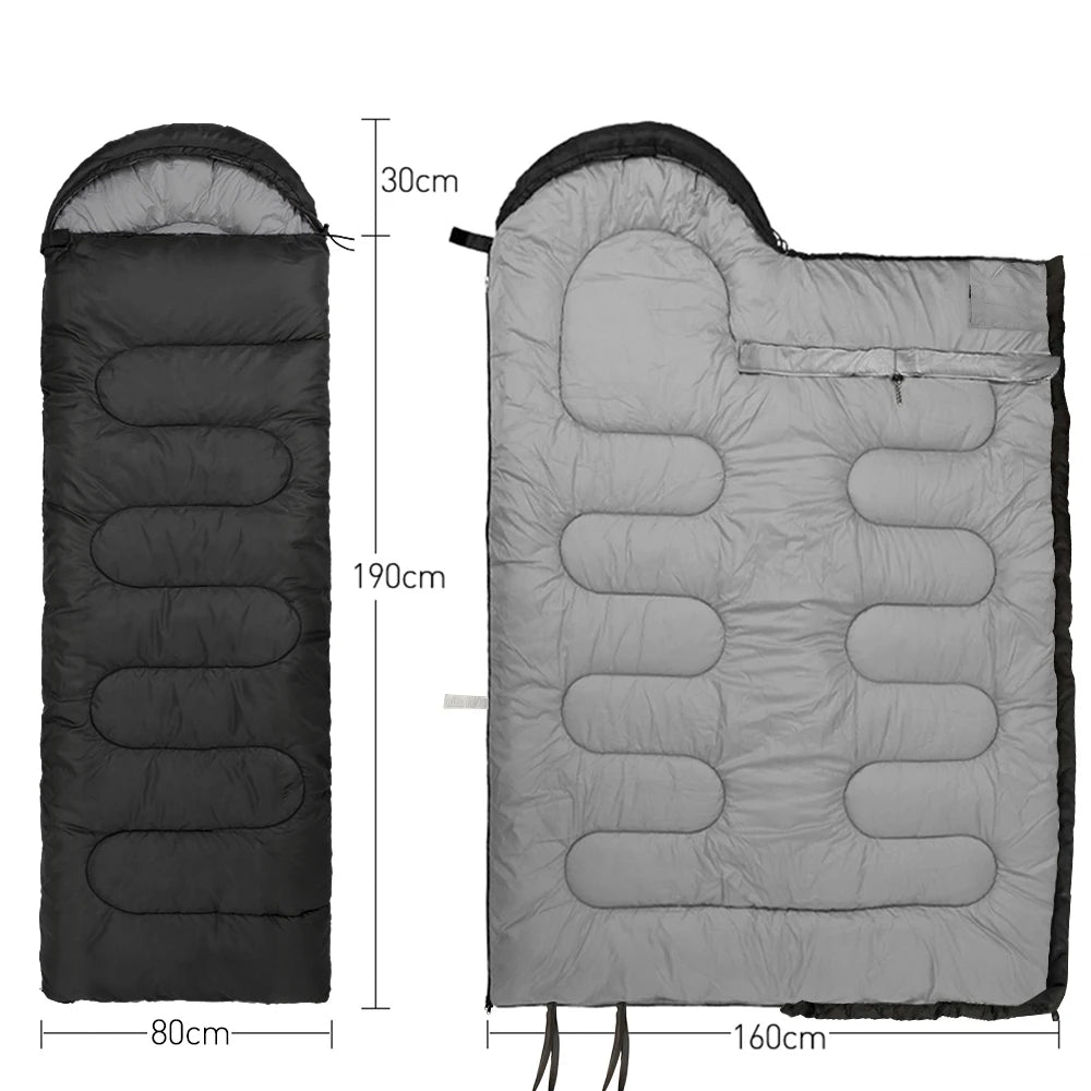 Cotton Mummy Sleeping Bag for Camping and Outdoor Trips