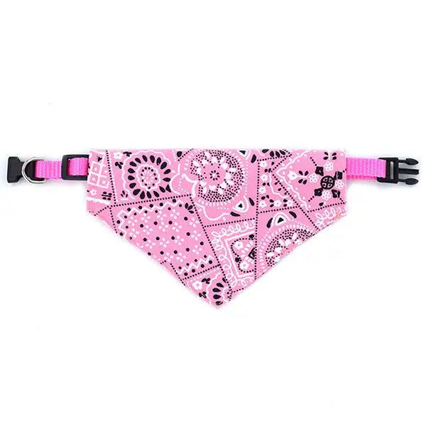 Cat Collar Lovely Adjustable Bandana Scarf For Pets